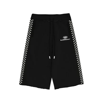 Baggy Pearl Black Shorts