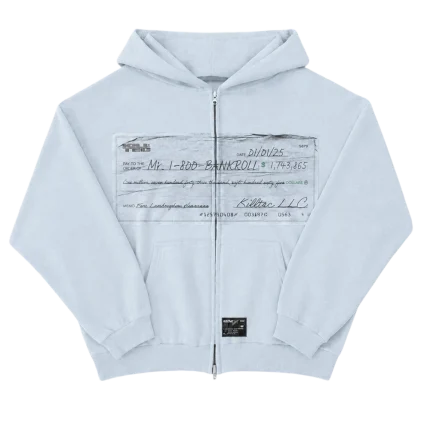 Killtec 1-800 Bankroll Zip Up Hoodie Blue